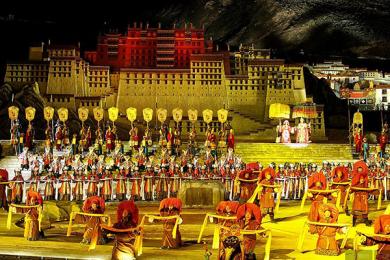 文成公主實(shí)景劇