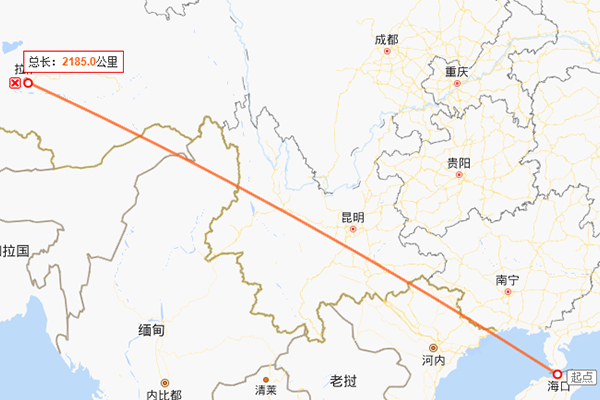 ?？诘嚼_直線距離